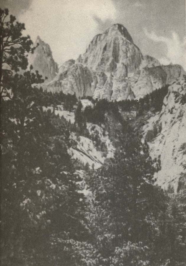 mount whiney isydandan av sirra nevada bestegs forst 1873 av tre fiskare.